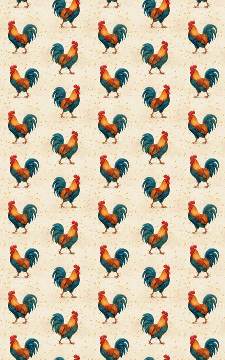 The Proud Rooster - London Penny Gift Wrap