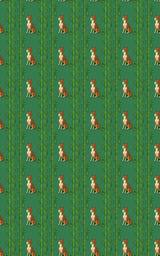 Basenji Bamboo - London Penny Gift Wrap