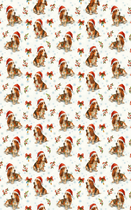 Howl-iday Hounds - London Penny Gift Wrap
