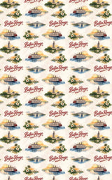 Baton Rouge River Statehouse - London Penny Gift Wrap