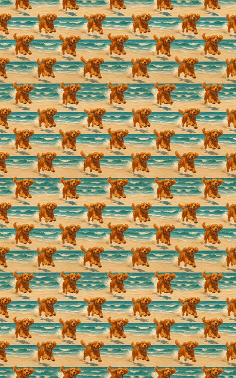 Beach Bark - London Penny Gift Wrap