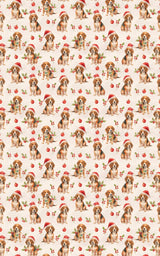 Beagle Holiday Cheer - London Penny Gift Wrap
