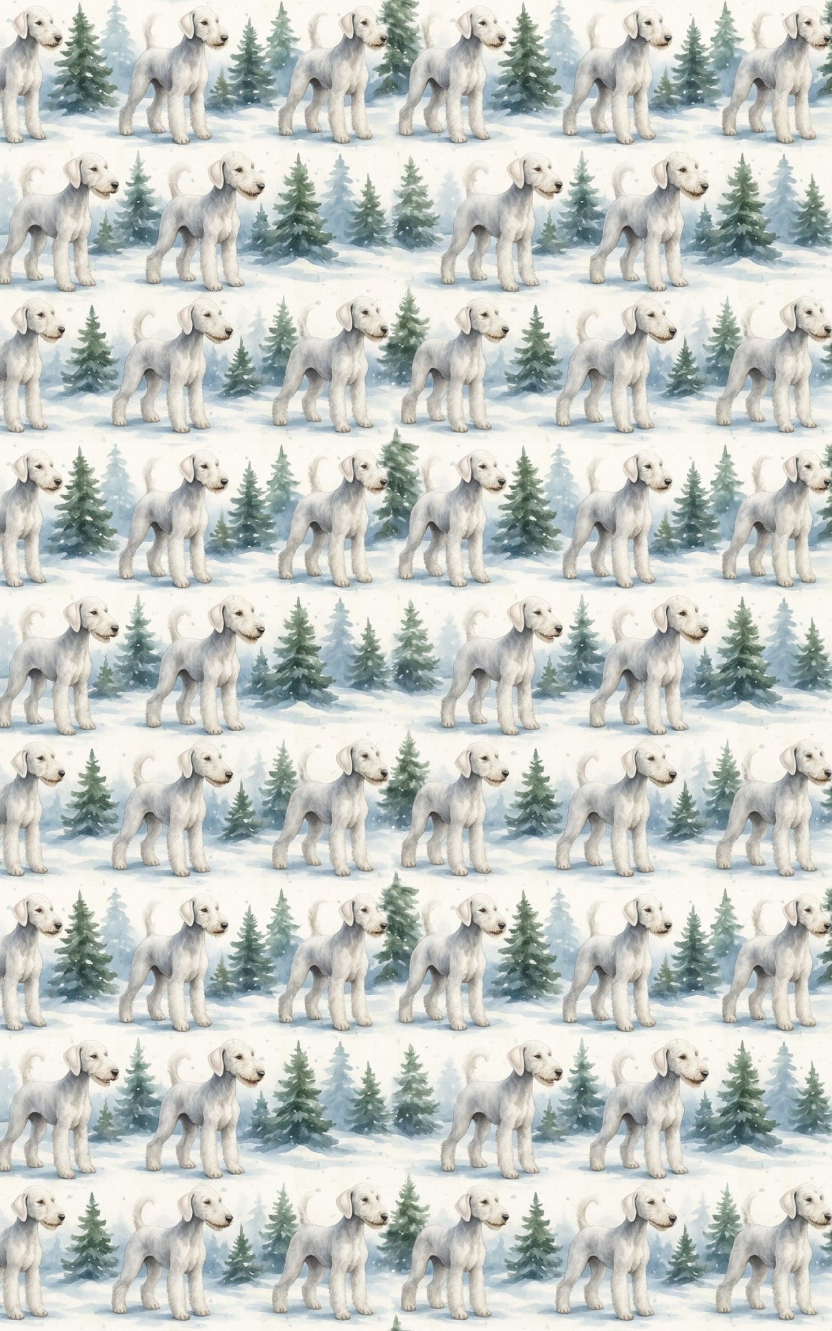 Velvet Frost & Festive Whimsy - London Penny Gift Wrap