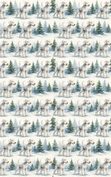 Velvet Frost & Festive Whimsy - London Penny Gift Wrap
