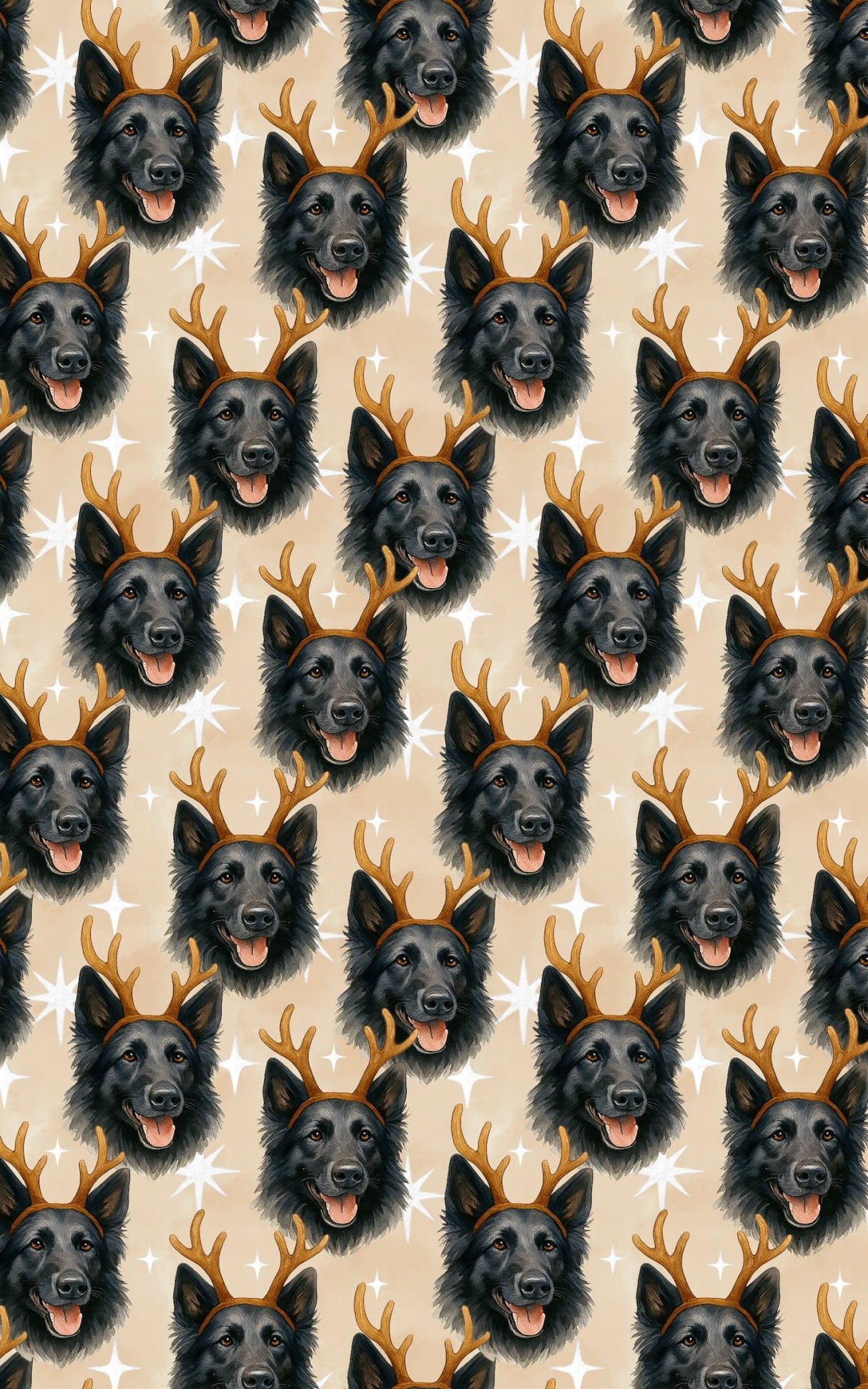 Twilight Fur and Winter Faith - London Penny Gift Wrap