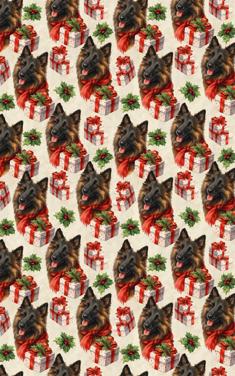 Tervuren Yuletide Bloom - London Penny Gift Wrap