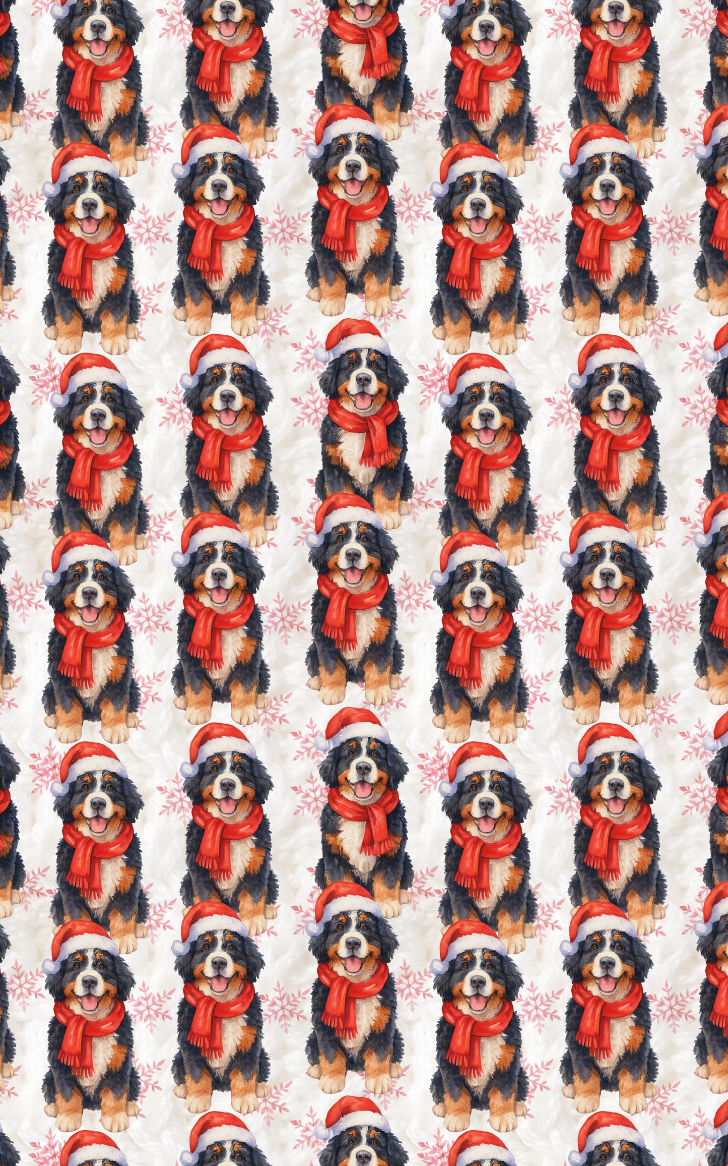 Snowy Santa Pup