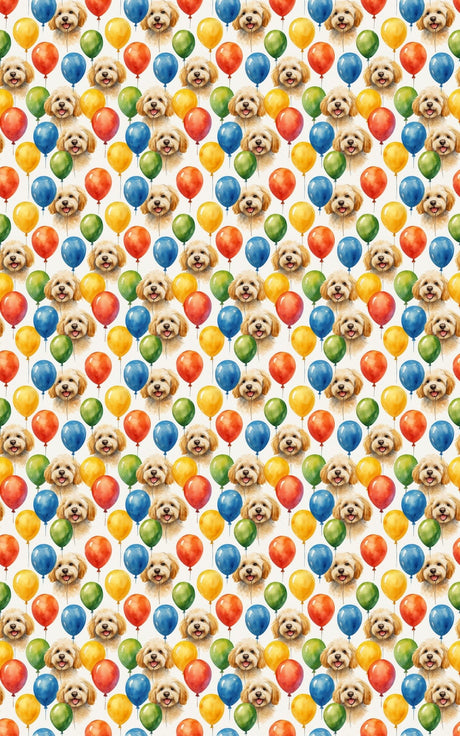 Bichon Balloons - London Penny Gift Wrap