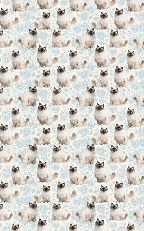 Birman Blue Elegance - London Penny Gift Wrap