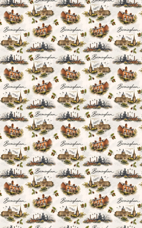 Birmingham Iron & Oak - London Penny Gift Wrap