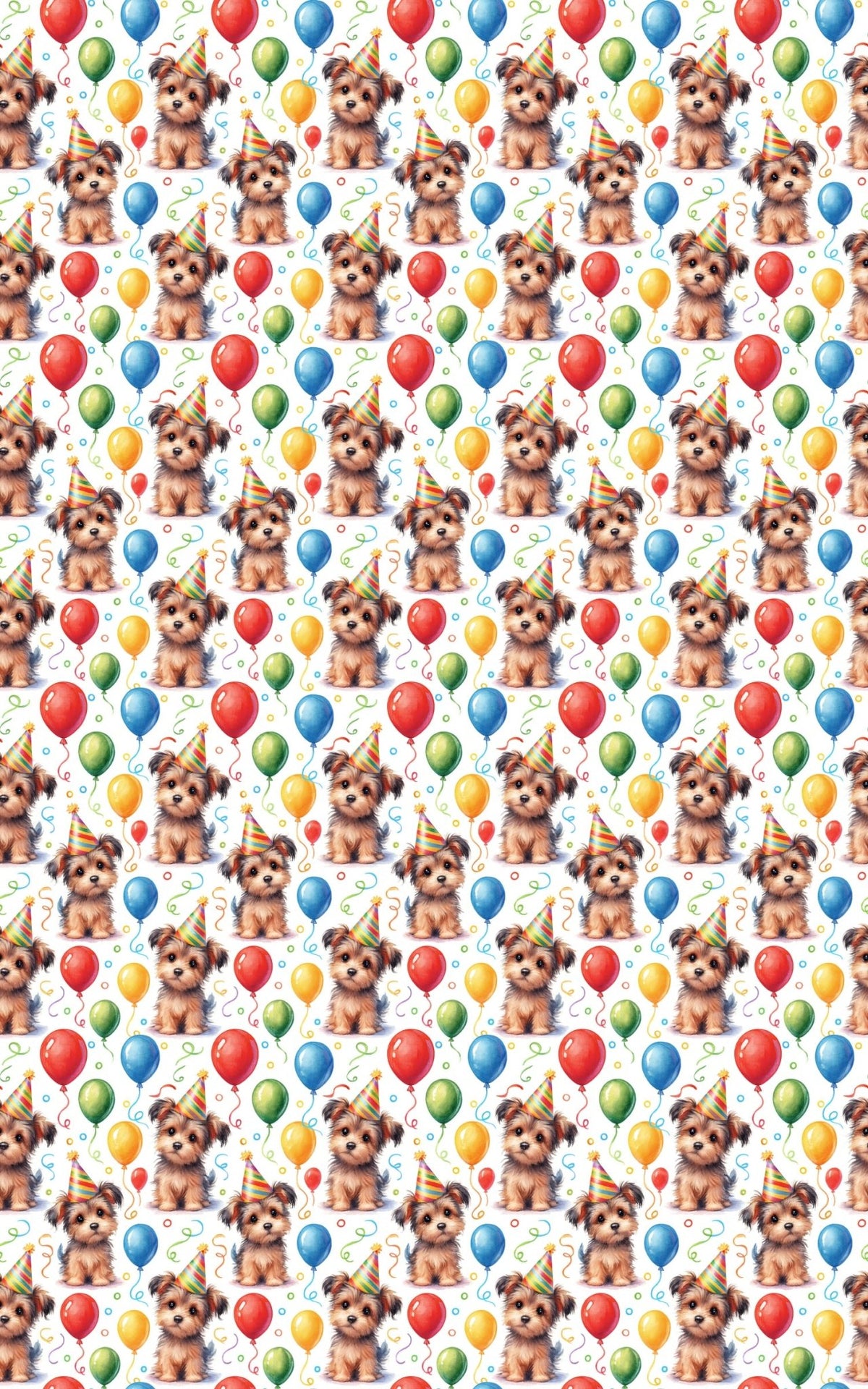 Birthday Bow Wow - London Penny Gift Wrap
