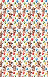 Birthday Bow Wow - London Penny Gift Wrap