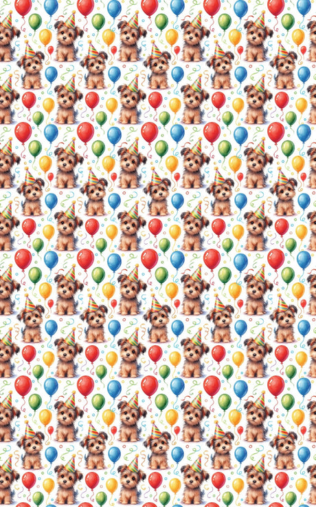 Birthday Bow Wow - London Penny Gift Wrap
