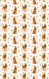 Twinkle Trail Hound - London Penny Gift Wrap