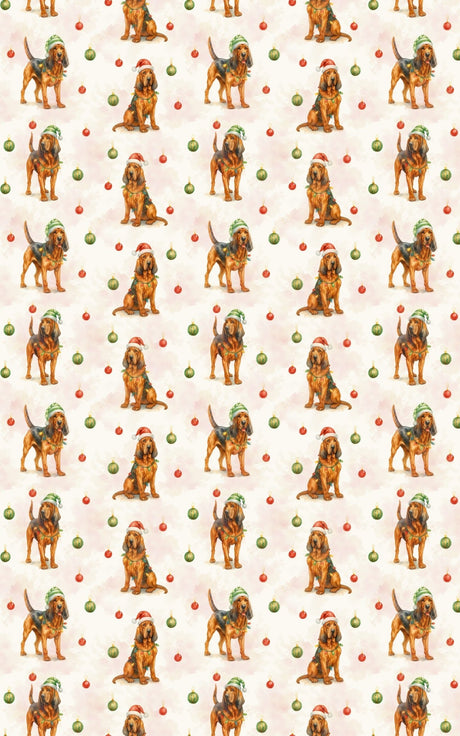 Twinkle Trail Hound - London Penny Gift Wrap