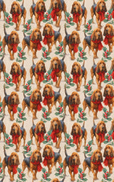 Hound’s Hearthside Cheer - London Penny Gift Wrap