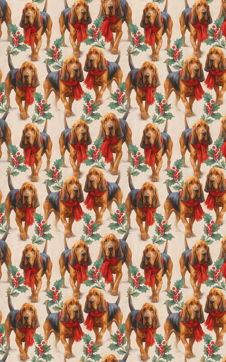 Hound’s Hearthside Cheer - London Penny Gift Wrap
