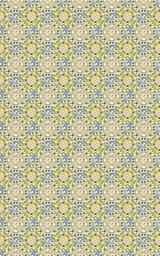 Azure Mosaic - London Penny Gift Wrap