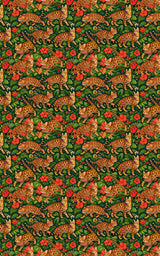 Bold Bengal Spots - London Penny Gift Wrap