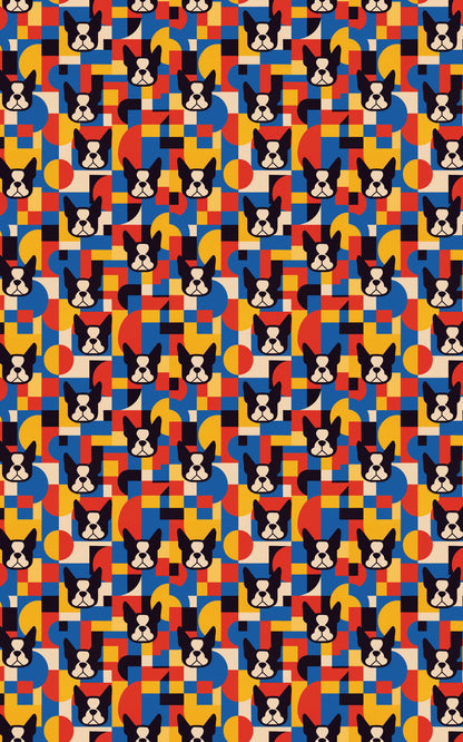 Boston Terrier Bauhaus