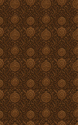 Bronze Opulence Medallions - London Penny Gift Wrap