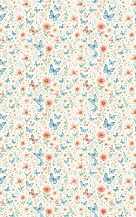 Butterfly Meadow Dance - London Penny Gift Wrap
