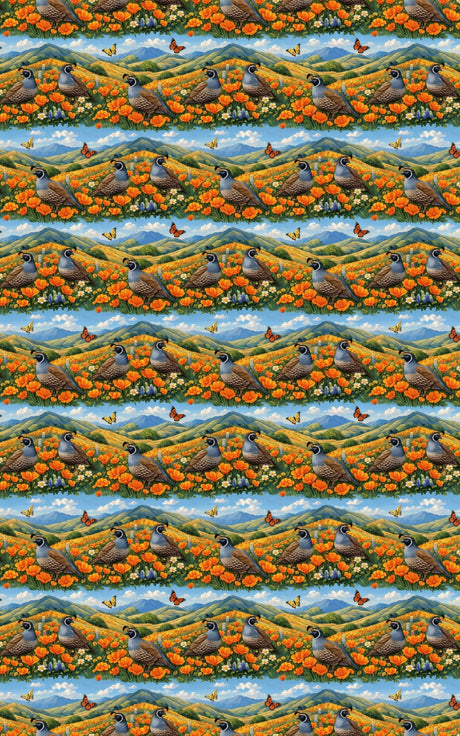 California Flora & Fauna - London Penny Gift Wrap