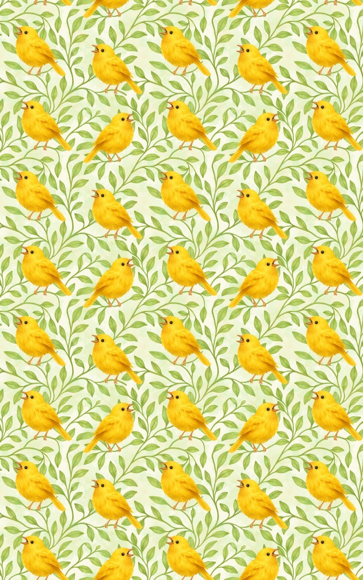 Whispers of Canaries - London Penny Gift Wrap