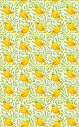 Whispers of Canaries - London Penny Gift Wrap