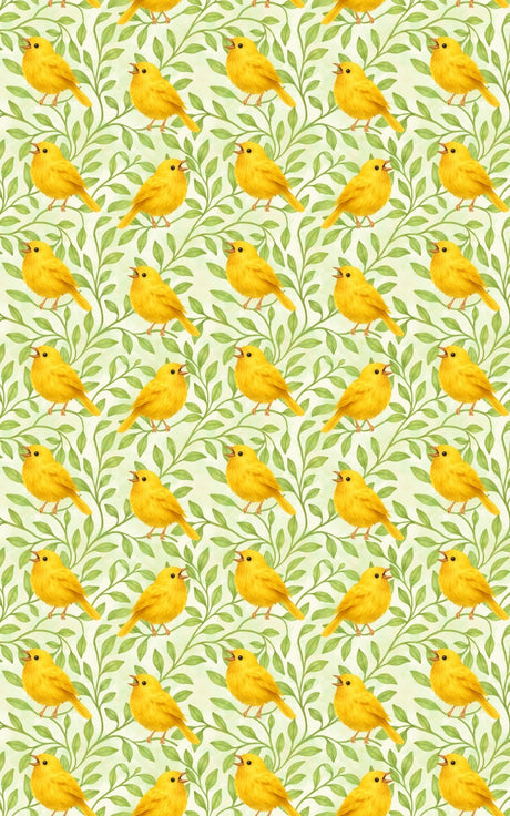 Whispers of Canaries - London Penny Gift Wrap