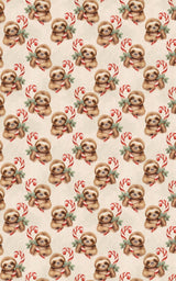 Candy Cane Cuddles - London Penny Gift Wrap