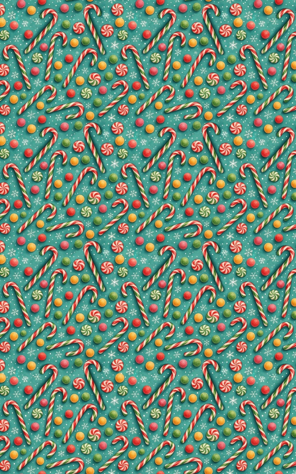 Candy Flurry - London Penny Gift Wrap