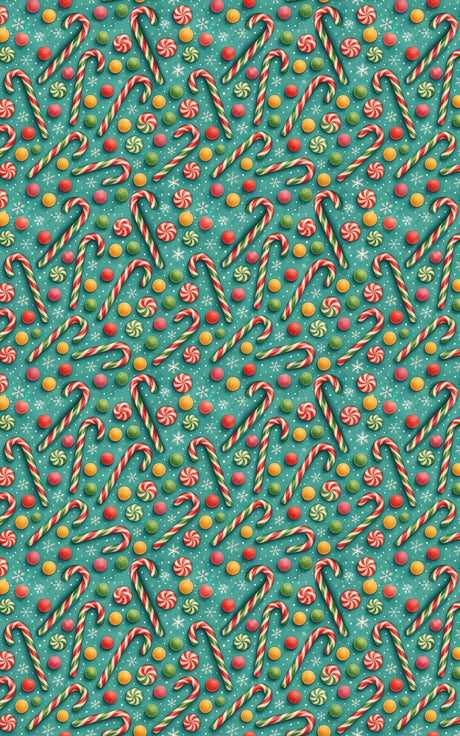 Candy Flurry - London Penny Gift Wrap