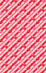 Candy Stripe Amour - London Penny Gift Wrap