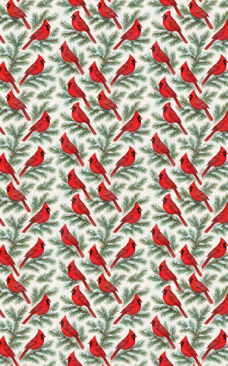 Snow-Kissed Cardinals - London Penny Gift Wrap