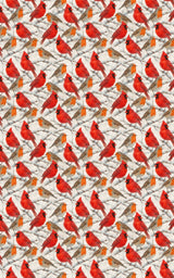 Melody in Scarlet - London Penny Gift Wrap