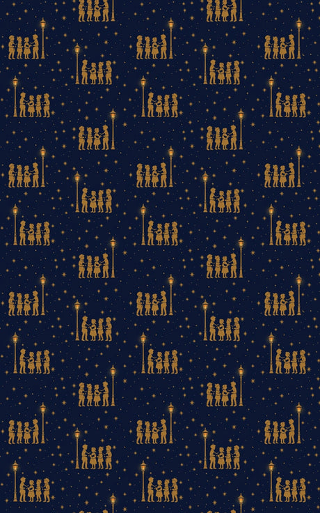 Caroling Choir - London Penny Gift Wrap
