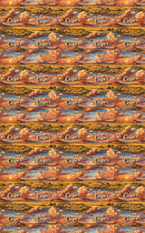 Casper Wyoming Wind Glow - London Penny Gift Wrap