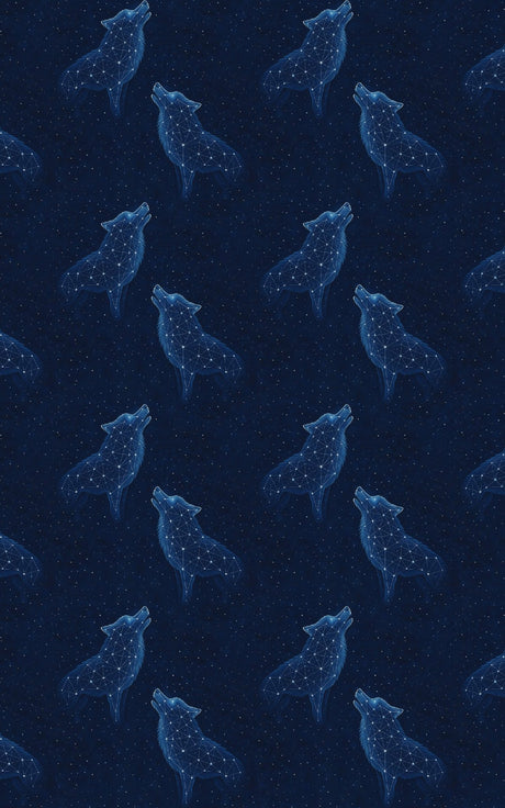 Celestial Canine Constellation - London Penny Gift Wrap