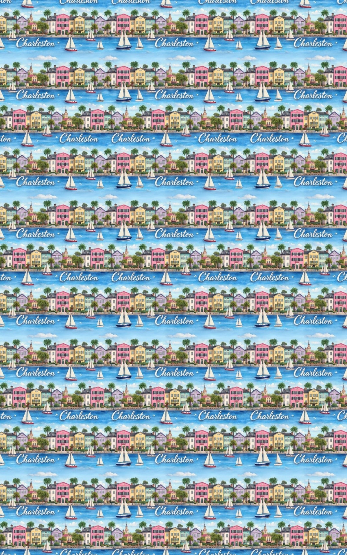Charleston Lowcountry Romance - London Penny Gift Wrap