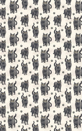 Chartreux Charcoal - London Penny Gift Wrap