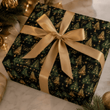 Personalized Enchanted Christmas Wrapping Paper | Custom Gift Wrap - London Penny Gift Wrap