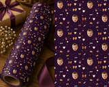 Personalized Cozy Pals Wrapping Paper | Custom Gift Wrap