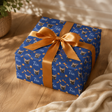 Personalized Biscuit Club Wrapping Paper | Custom Gift Wrap