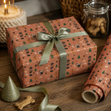 Personalized Holiday Pals Wrapping Paper | Custom Gift Wrap