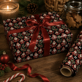 Personalized Candy Cane Lane Wrapping Paper | Custom Gift Wrap