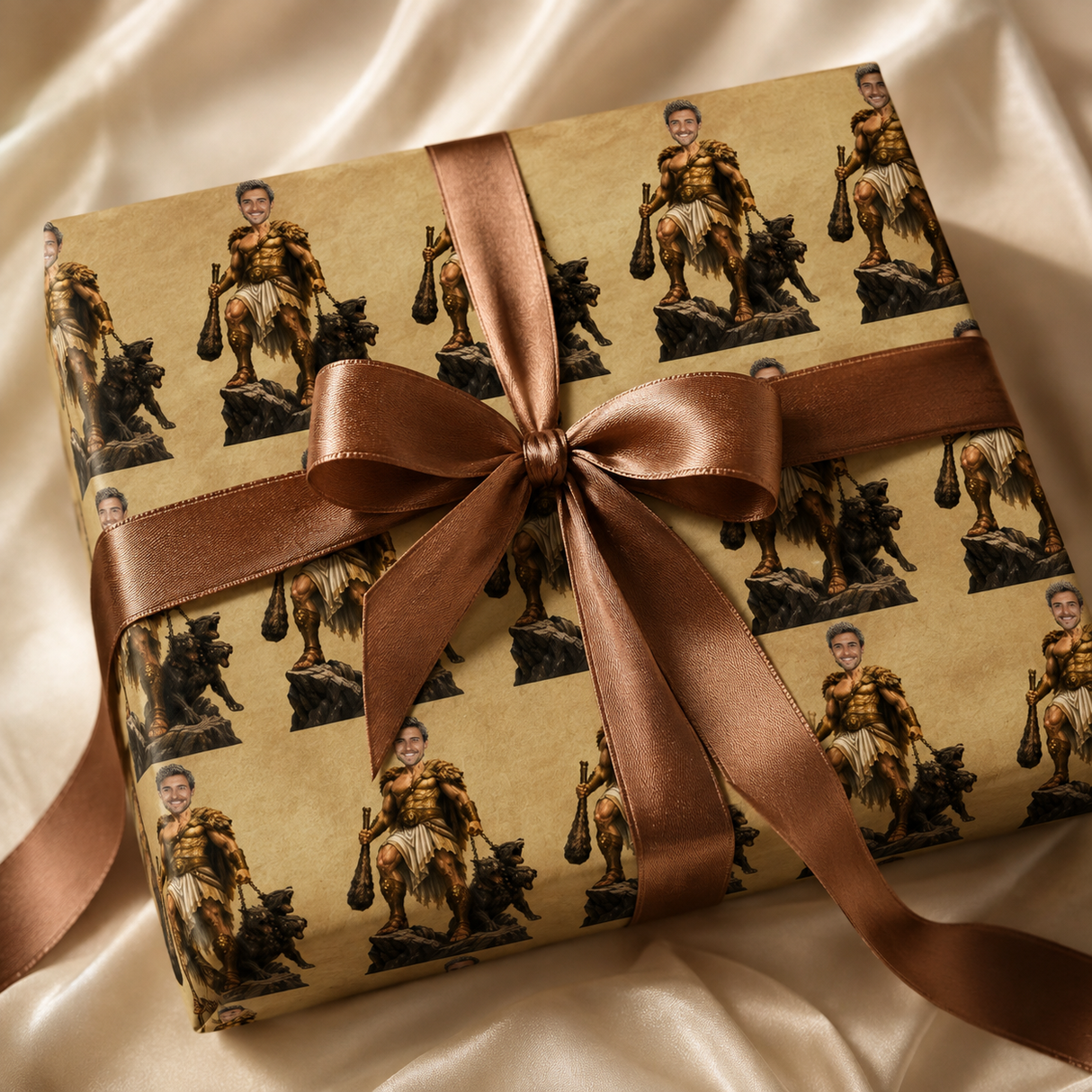 Personalized Hercules Wrapping Paper | Custom Gift Wrap