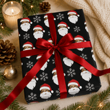 Personalized Santa 6FT Wrapping Paper | Custom Gift Wrap - London Penny Gift Wrap