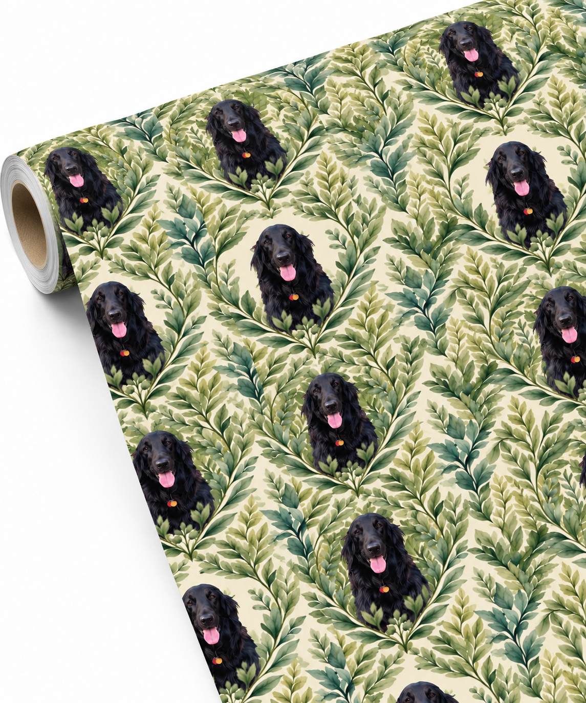 Personalized Botanical Garden Wrapping Paper | Custom Gift Wrap