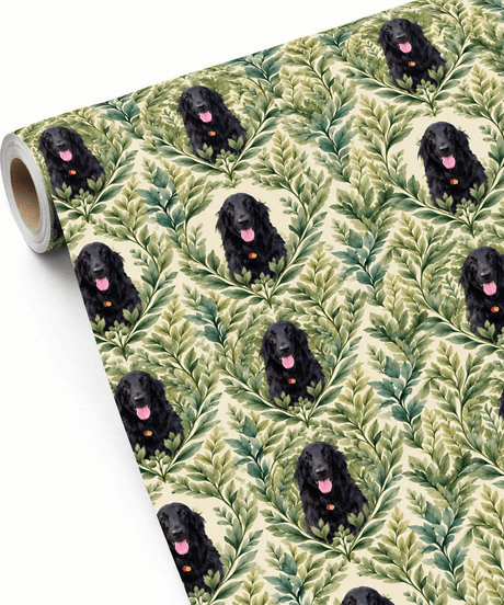 Personalized Botanical Garden Wrapping Paper | Custom Gift Wrap - London Penny Gift Wrap